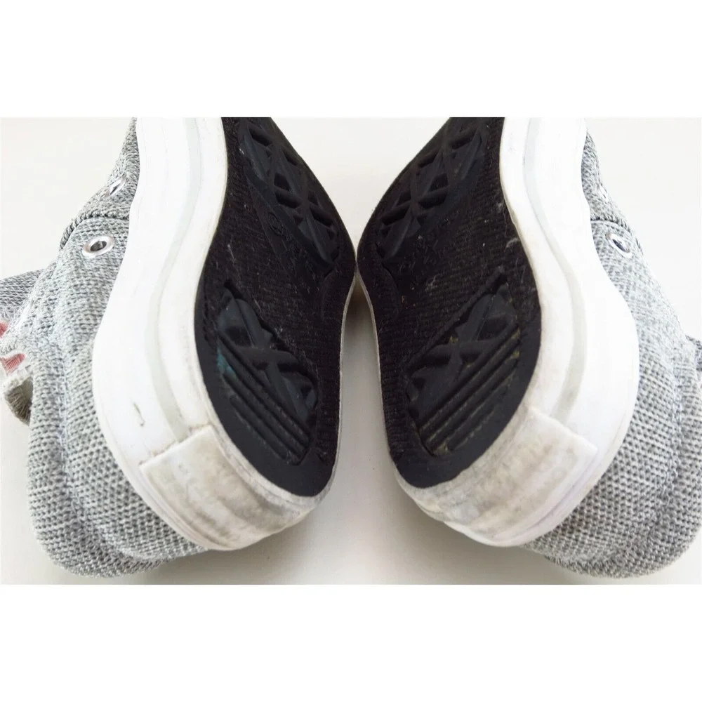 Converse Sneaker 12 Toddler Girls Gray Fabric‎ All Star Medium